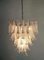 Vintage Italian Murano Chandelier with 52 Glass Petals in the Style of Mazzega, 1980s, Image 10