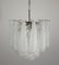 Vintage Italian Chandelier with 41 Murano Glass Petals, 1990s, Image 6