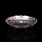 Dekorative englische Vintage Bonbon Schale oder Servierschale aus Punziertem Silber 5