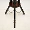 Antique French Ebonised Walnut Plant Stand or Torchere, Image 4
