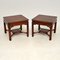 Antique Georgian Style Side Tables, Set of 2 1
