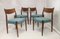 Chaises en Teck par Cees Braakman pour Pastoe, 1960s, Set de 4 16