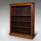 Antique Victorian English Open Bookcase in Walnut, 1880s, Image 3