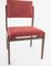 Vintage Wood & Fabric Dining Chairs from Arflex, 1950s, Set of 6, Image 4