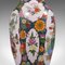 Vintage Art Deco Baluster Blumenvase oder Urne aus Keramik, 1940er 10