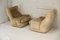 Fauteuils Airborne en Fibre de Verre et Velours Beige par Michel Cadestin, Set de 2 14