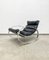 Vintage Leather Rocking Chair by Hans Kaufeld, 1970s, Immagine 1