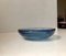 Blue Murano Glass Dish with Air Bubbles from Seguso, 1950s 3