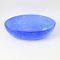 Vintage Blue Splatter Effect Glass Bowl, 1930s, Image 1