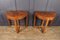 Art Deco Walnut Card or Console Tables, Set of 2 12