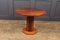Achteckiger Art Deco Tisch aus massivem Nussholz 9