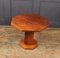 Art Deco Solid Walnut Octagonal Table, Image 11