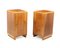 Art Deco Walnut Bedside Cabinets, Set of 2, Image 2