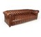 Vintage Leather 4-Seater Chesterfield Sofa, Image 2