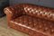 Vintage Leather 4-Seater Chesterfield Sofa 9
