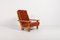 Swedish Pine Frame Lounge Chair, 1960s 1