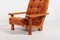 Swedish Pine Frame Lounge Chair, 1960s, Image 8