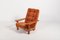 Swedish Pine Frame Lounge Chair, 1960s, Image 7