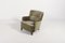 Danish Lounge Chair in Velvet Upholstery from Fritz Hansen, 1940s 3