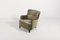 Danish Lounge Chair in Velvet Upholstery from Fritz Hansen, 1940s, Image 3