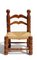 Wicker and Oak Chairs by Charles Dudouyt, 1940s, Set of 2, Image 6