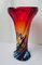 Mid-Century Handcrafted Sommerso Murano Glass Vase from Fratelli Toso, 1970s 1