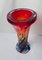 Vase Sommerso Fait Main Mid-Century en Verre de Murano de Fratelli Toso, 1970s 7