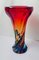 Vase Sommerso Fait Main Mid-Century en Verre de Murano de Fratelli Toso, 1970s 6