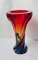 Mid-Century Handcrafted Sommerso Murano Glass Vase from Fratelli Toso, 1970s 5