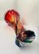 Mid-Century Handcrafted Sommerso Murano Glass Vase from Fratelli Toso, 1970s 9