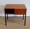 Teak Bedside or End Tables in the Style of Minvielle, 1960s, Set of 2 5