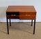 Teak Bedside or End Tables in the Style of Minvielle, 1960s, Set of 2 23