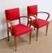 Bridge Armchairs inSolid Beech, 1950s, Set of 2, Image 2