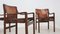 Vintage Brazilian Leather Dining Chairs, 1960s, Set of 4 7