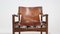 Vintage Brazilian Leather Dining Chairs, 1960s, Set of 4 5