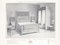 Camere da letto Clematis Art Nouveau in mogano di Mathieu Gallerey, set di 3, Immagine 21