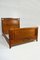 Art Nouveau Clematis Bedroom Set in Mahogany by Mathieu Gallerey, Set of 3 11