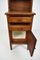 Art Nouveau Clematis Bedroom Set in Mahogany by Mathieu Gallerey, Set of 3, Image 19