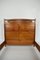Art Nouveau Clematis Bedroom Set in Mahogany by Mathieu Gallerey, Set of 3 12