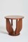 Art Deco Walnut Side Table 2