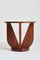 Art Deco Walnut Side Table, Image 6