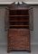 18th Century Mahogany Bookcase with Bureau, Set of 2, Immagine 20