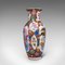 Vintage Decorative Chinese Ceramic Baluster Vase, 1940s, Imagen 6