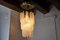 Murano Glass Leaf Chandelier from Mazzega, Italy, 1970s, Immagine 7