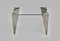 Modern Stainless Steel and Brass Side Tables, Italy, 2000s, Set of 2, Immagine 5