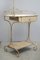 Table de Laver ou Coiffeuse Antique avec Miroir Ovale, France, 1870s 5