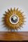 French Golden Sunburst Mirror, 1950s 1