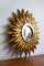 French Golden Sunburst Mirror, 1950s 5