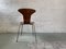 Mid-Century 3105 Side Chair by Arne Jacobsen for Fritz Hansen 3