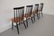 Chairs and Table by I. Tapiovaara, Finland, 1960s, Set of 4, Image 11